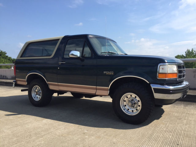 1994 Ford Bronco 4x4 5.8L V8 Rare Bronco Removable Top NO Rust 615-