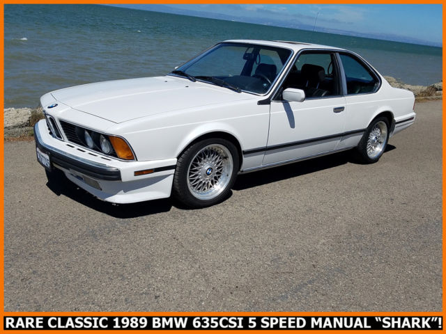1989 BMW 6-Series 635CSI