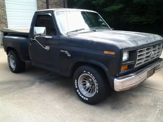 rare Flareside 81 Ford Custom F100 pickup truck with custom rebuilt ...