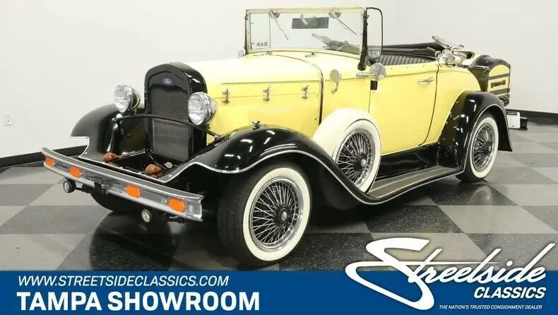 1931 Ford Model A Rumble Seat Roadster Replica