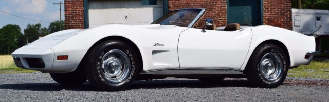 1973 Chevrolet Corvette CONVERTIBLE L82 W/ORIG REBUILT ENGINE/TRANS