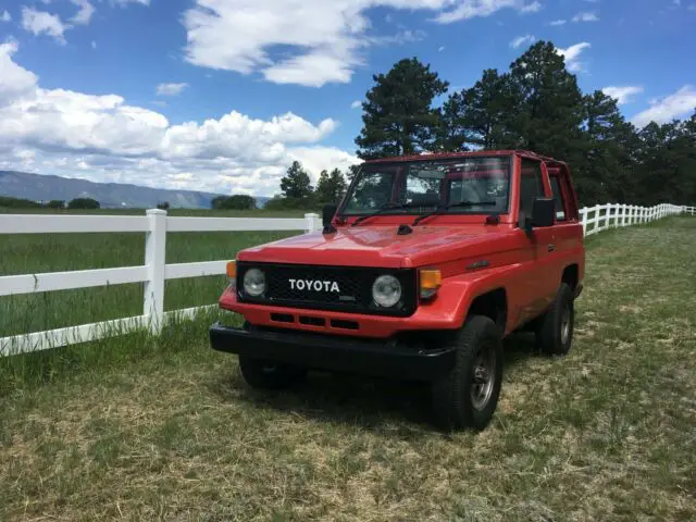 1989 Toyota Land Cruiser BJ70