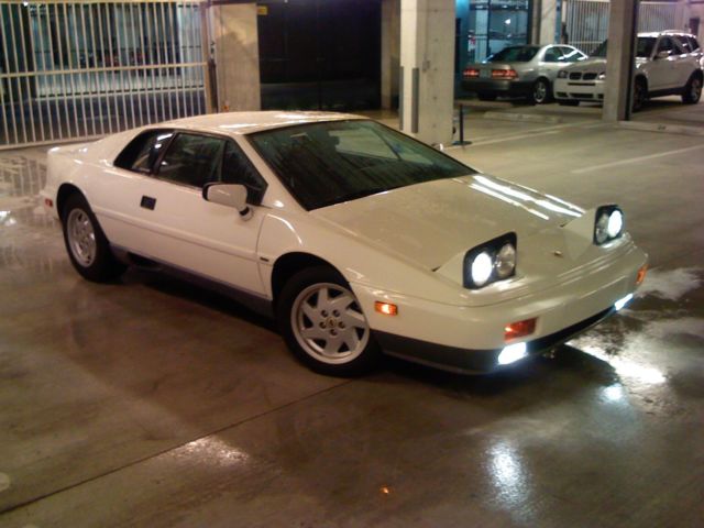 1989 Lotus Esprit White with Metallic Gray Trim