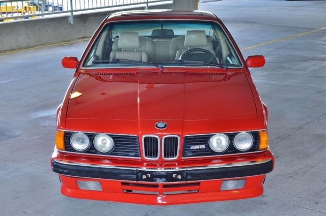 1988 BMW M6 2 Door Coupe
