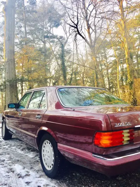 1990 Mercedes-Benz 500-Series Chrome, Real Wood interior