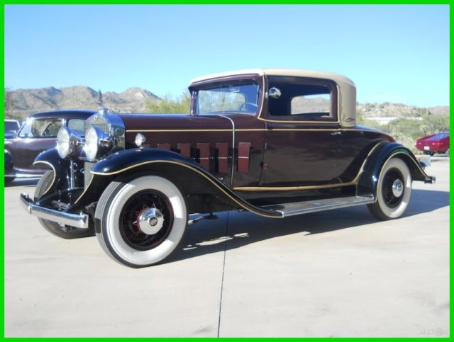 1931 Cadillac 3 Window Coupe