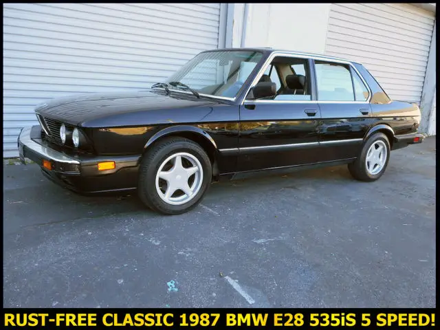 1987 BMW 5-Series 535is