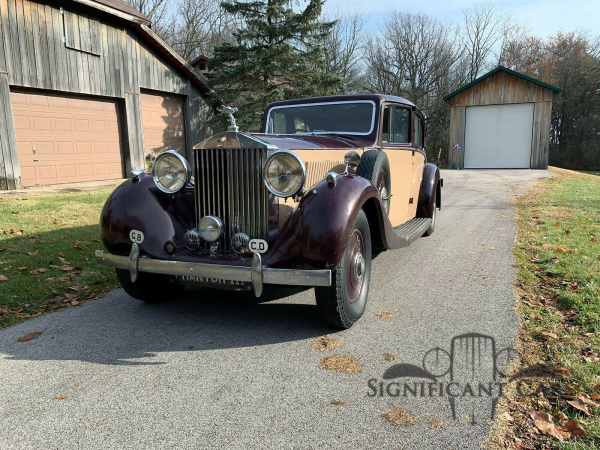 1938 Rolls-Royce Phantom Phantom III Sports Saloon by Barker