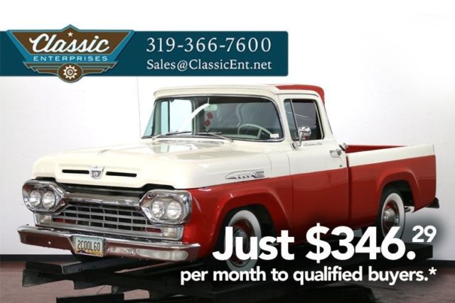1960 Ford F-100 Arizona truck that is solid straight and clean