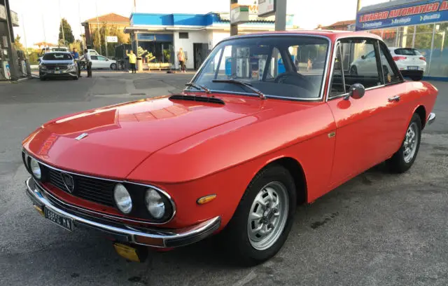 1973 Lancia Fulvia 1,3 S Coupè 5 speed in Racing Red