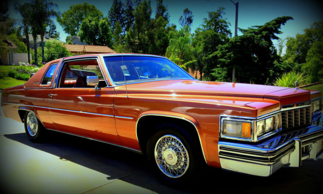 1977 Cadillac DeVille fleetwood brougham el dorado coupe deville phaeton