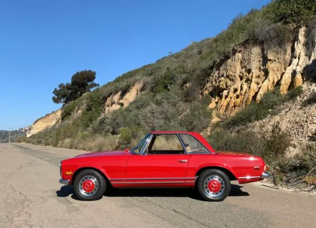 1969 Mercedes-Benz SL-Class 280SL Pagoda - "Signal Red" with Tan Interior