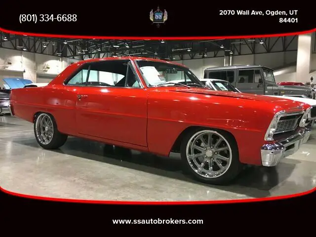 1966 Chevrolet Nova Hot Rod Muscle Car NO RUST