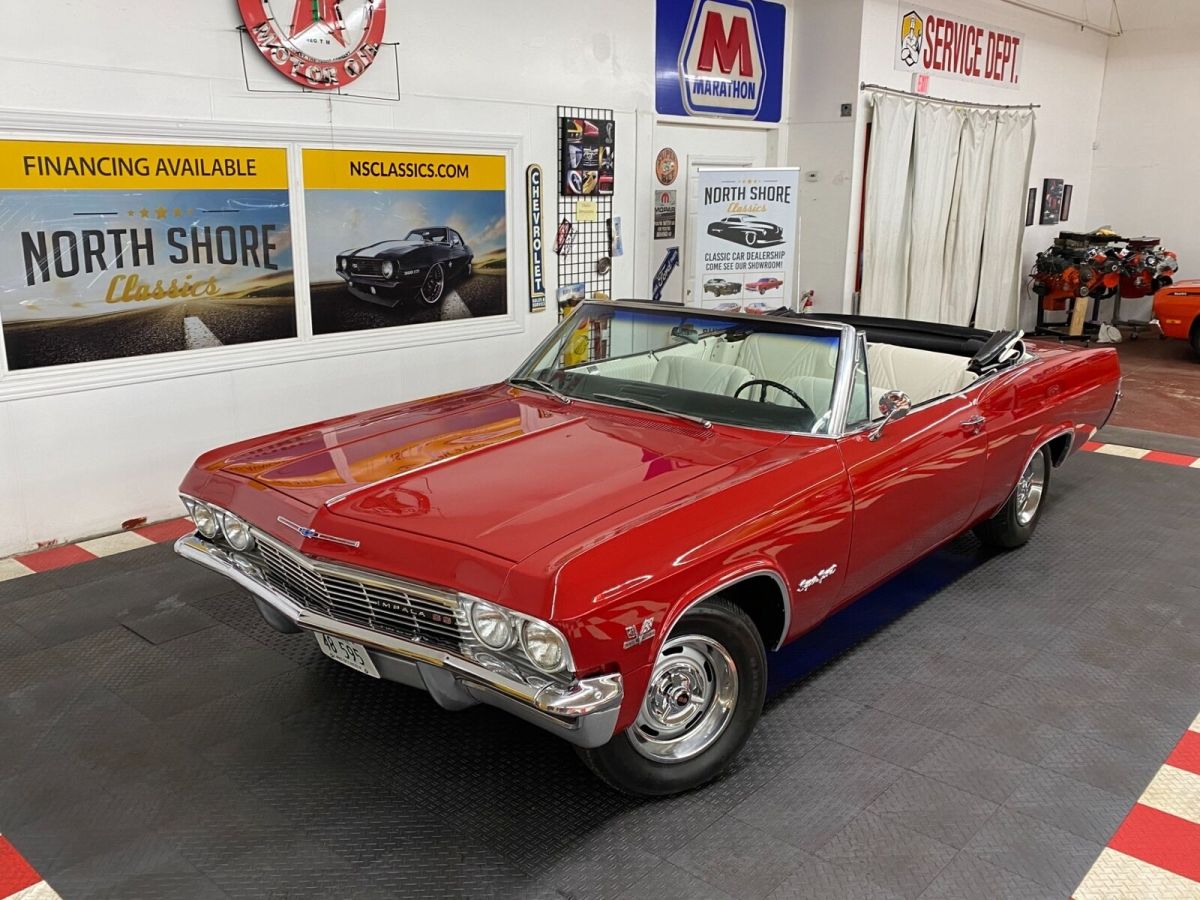 1965 Chevrolet Impala - SUPER SPORT CONVERTIBLE - 454 C.I. ENGINE - 4 SP