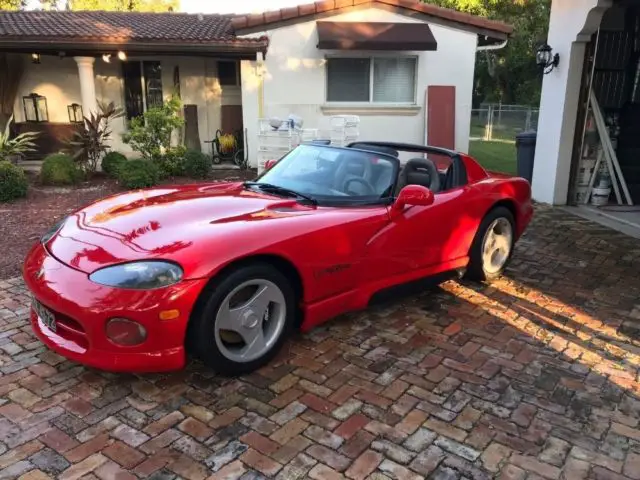 1993 Dodge Viper -RT 10-REMOVABLE TOP AND WINDOWS-5400 ORIGINAL MIL