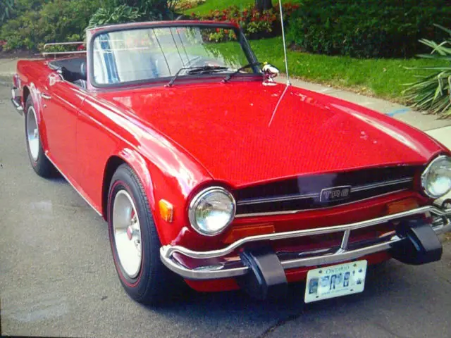 1974 Triumph TR-6 Triumph TR6