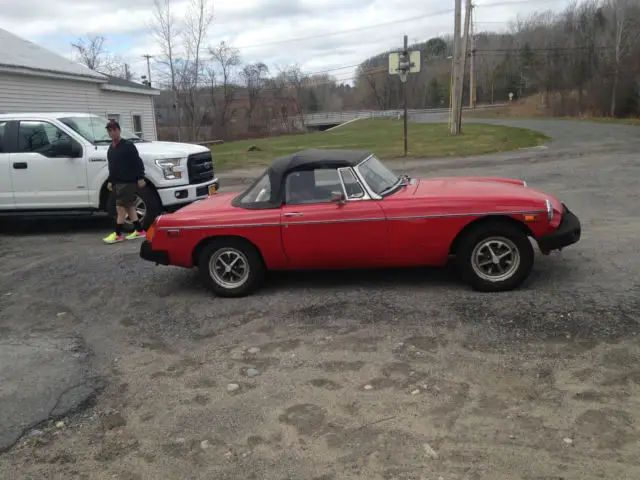 1979 MG MGB Black