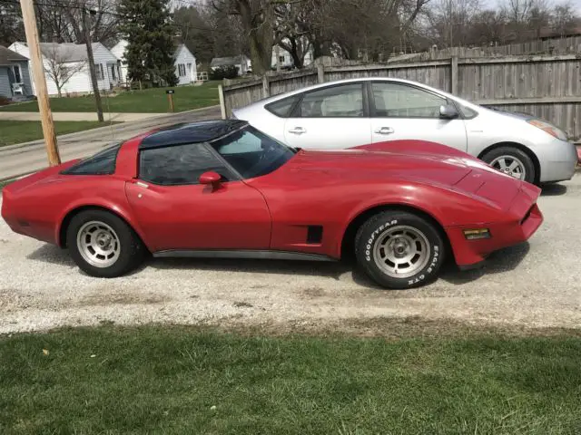 1981 Chevrolet Corvette Stingray body style