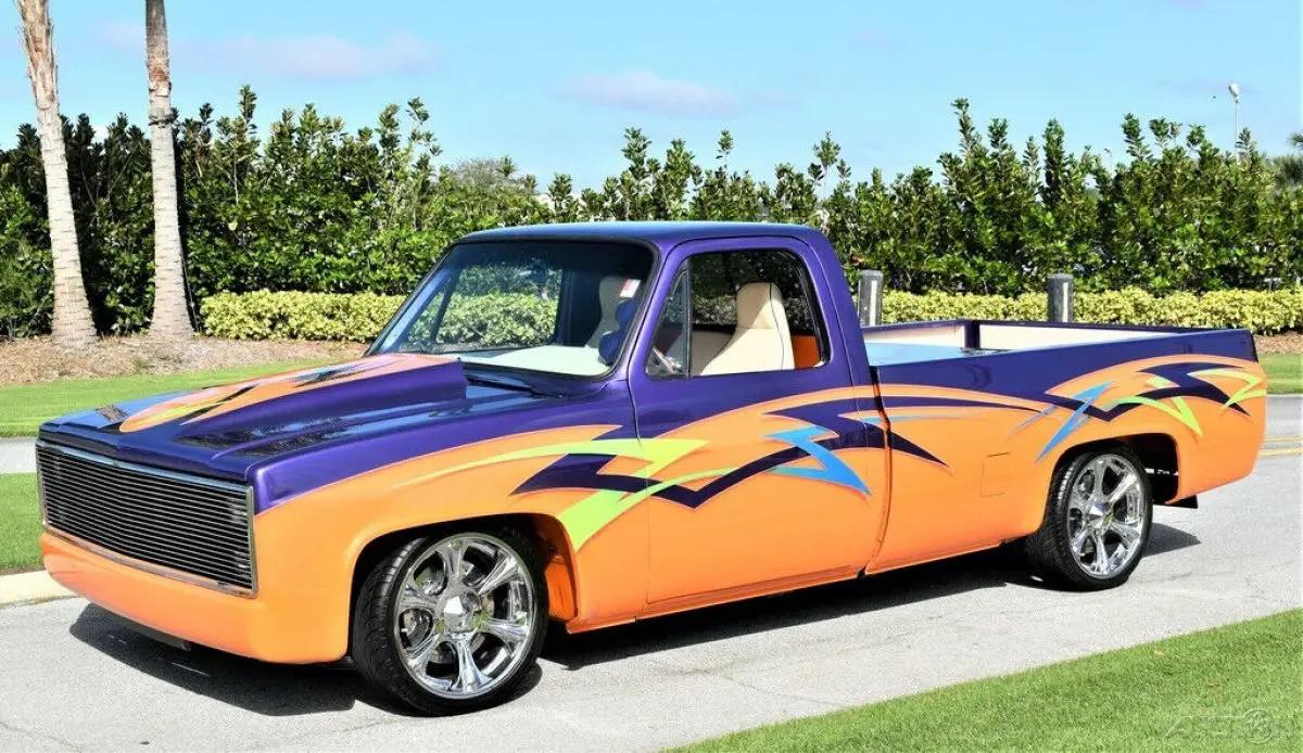 1987 Chevrolet R10 Amazing Custom Pickup Lots of beautiful Modifications