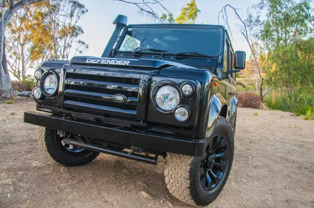 1989 Land Rover Defender Black