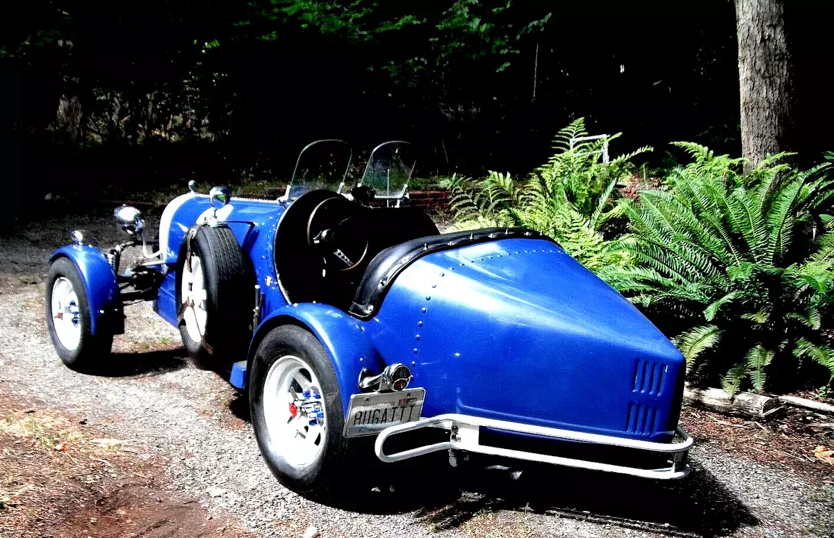 1927 Bugatti 35B Replica Bugatti Type 35 Replica Kit VW  Oldtimer Speedster