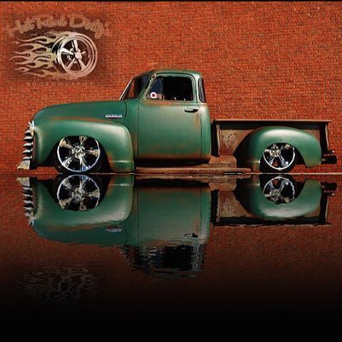 1951 Chevrolet C-10 Slammed Suspension 3100 Hot Rod Patina Shop Truck