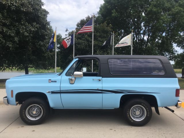 1975 Chevrolet Blazer Custom Deluxe