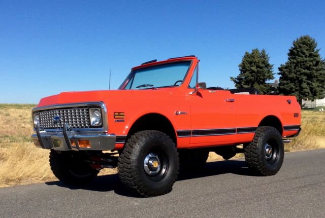 Restored 72 K5 blazer for sale