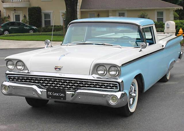 1959 Ford Ranchero RESTORED CALIFORNIA CAR A/C- 65MI