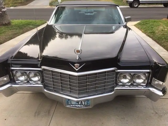 1969 CADILLAC DEVILLE BLACK