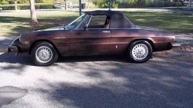 1979 Alfa Romeo Spider Veloce