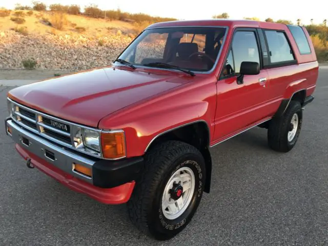 1987 Toyota 4Runner SR5 4x4 Convertible 22RE SR5