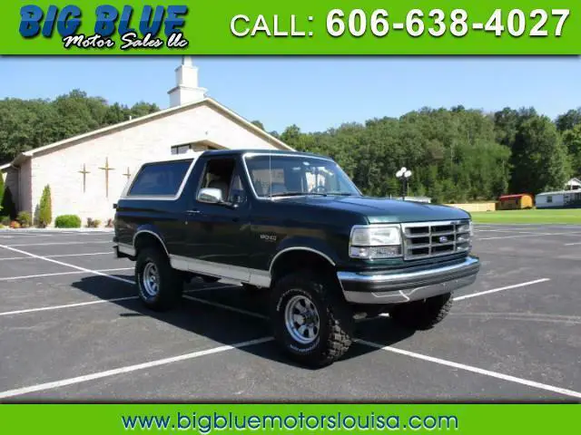 1993 Ford Bronco EDDIE BAUER