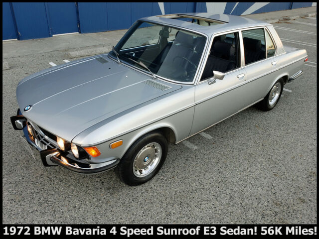 1972 BMW BAVARIA E3 BAVARIA 3.0