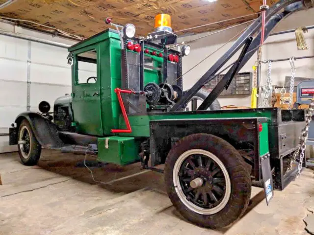 1928 Ford Model A Tow Truck