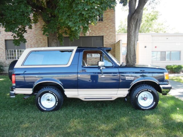 1990 Ford Bronco EDDIE BAUER 4X4 BRONCO