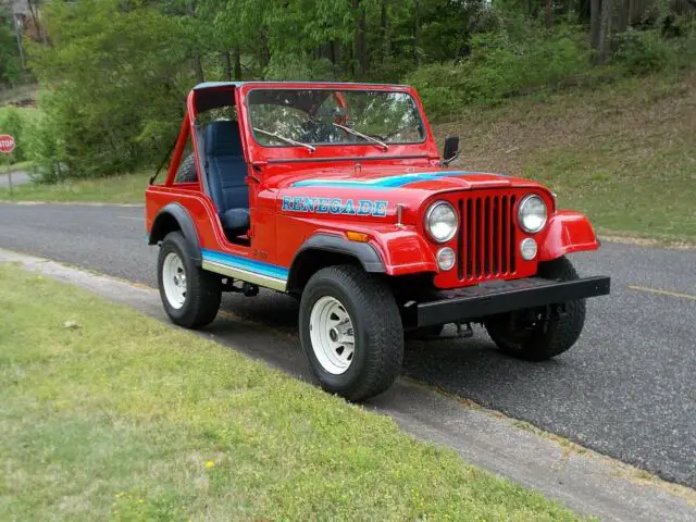 1981 Jeep CJ RENEGADE