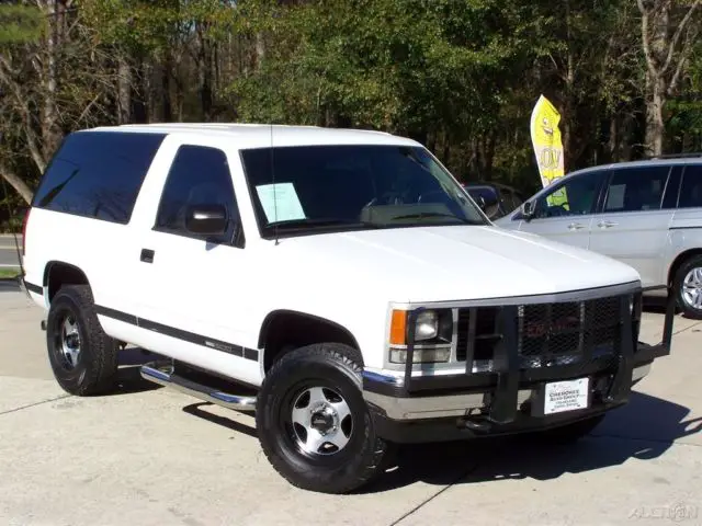 1993 GMC Yukon 1-OWNER 2DR 118K 4X4 COLD AC 5.7L 350 FUEL INJ SOLID WAGON