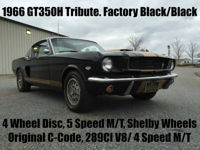 1966 Ford Mustang Original C-Code 289CI V8 4 Speed M/T