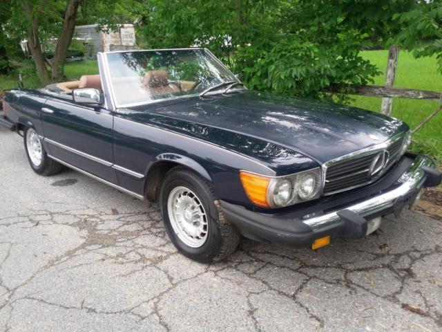 1981 Mercedes-Benz S-Class Base Convertible 2-Door