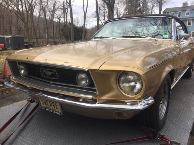 1968 Ford Mustang Gold