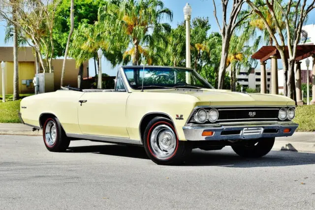 1966 Chevrolet Chevelle SS Convertible, 396 V8, Power Steering, Brakes