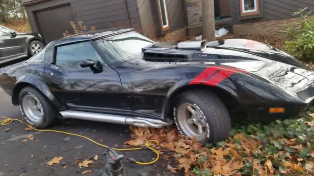 1979 Chevrolet Corvette black on black