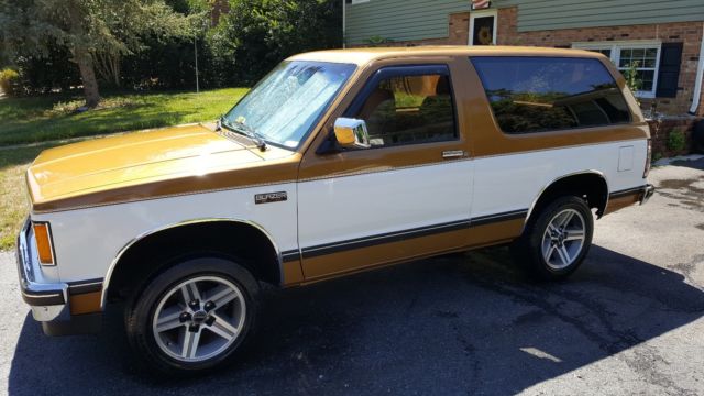 1984 Chevrolet Blazer S10 Tahoe