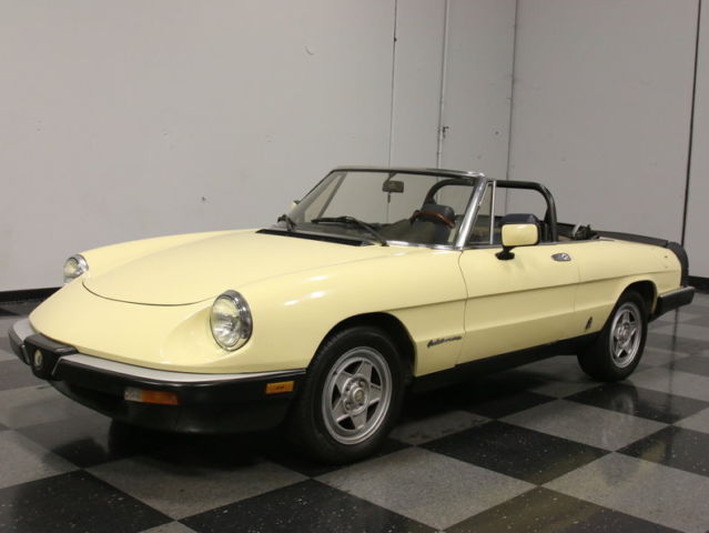 1984 Alfa Romeo Spider