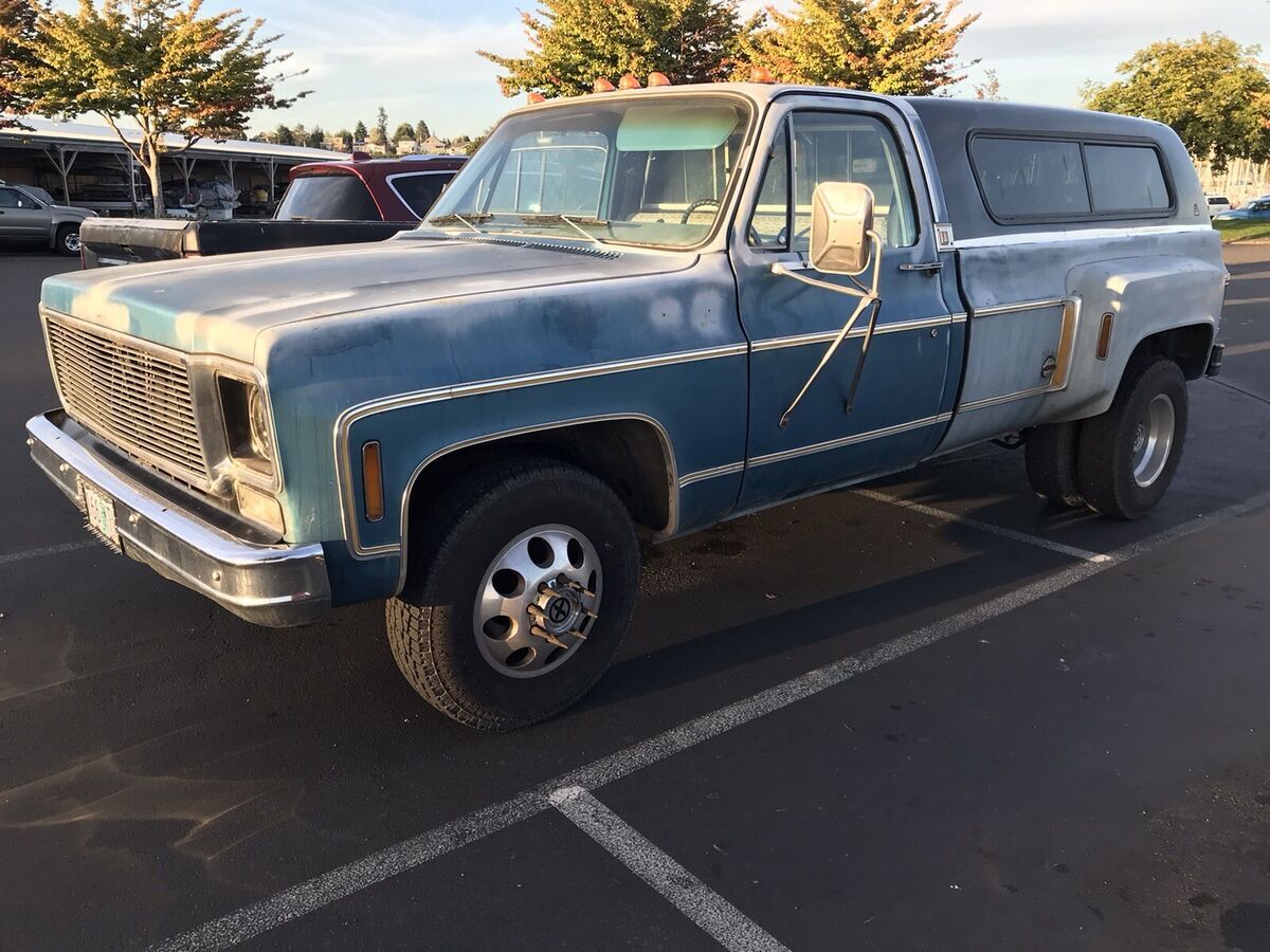 1977 Chevrolet Chevy Square Body Silverado Camper Special