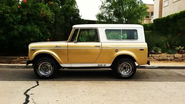 1970 International Harvester Scout 1 OF 500 GOLD SR2S