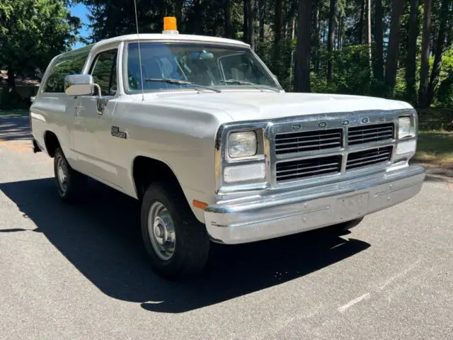 1991 Dodge Ramcharger