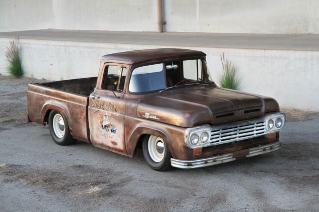 1959 Ford F-100 Shortbed 331 Stroker EFI w/AOD NO RUST F100