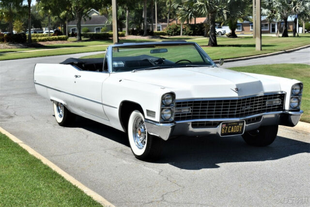 1967 Cadillac DeVille Convertible 429 cid Automatic Power Steering & Bra